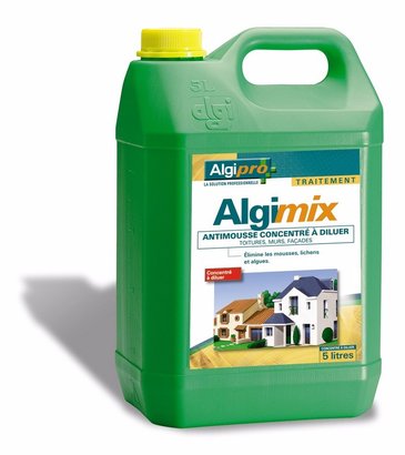 ANTIMOUSSE TOITURES MURS FACADES CONCENTRE A DILUER ALGIMIX 30 L