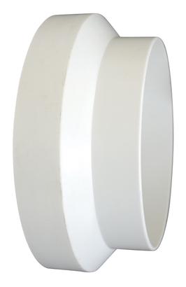 REDUCTION DROITE PVC D150/125 BLANC VRAC