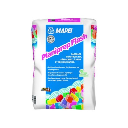 PLANIPREP FLASH KIT 10 KG Ragréage extérieur et réparation localisée