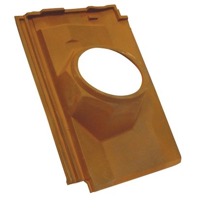 TUILE À DOUILLE DIAMANT DIAM.160 UTILE FLAMME RUSTIQUE