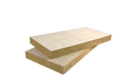 Panneau en laine de roche ROCKFEU REI 60 NATURAL RSD L.1200. l.600. ép.130