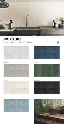 Panneau expo carrelage ZELLIGE - Pnx format 1924x1005x30mm