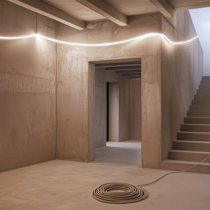 Enrouleur LED de chantier 25M – 175W – lumière blanc froid