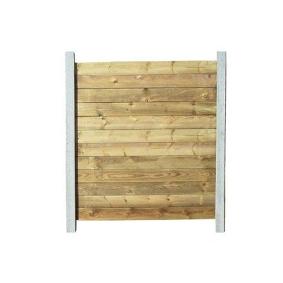 Lame de clôture emboitable en Bois EVOLU H34 - 34x145mm L1,92m - Vert