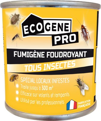 Fumigene a meche foudroyant tous insectes ecogene pro 37,5 G -tp18-