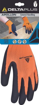BARRE CROSS 12 Gants  APOLLON -- Orange Fluo - T.10