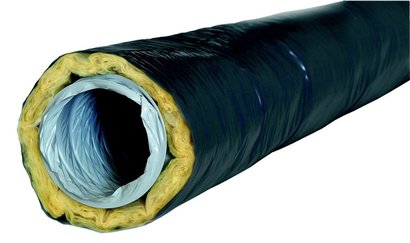 Gaine PVC souple isolée Diam.12.5cm L.6m