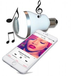 AMPOULE LED MUSIC BLUETOOTH 6W 400 LM