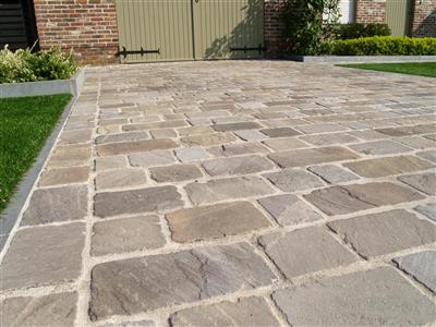 Pavé KANDLA 14 x 14 x 5-7 cm Desert Mix