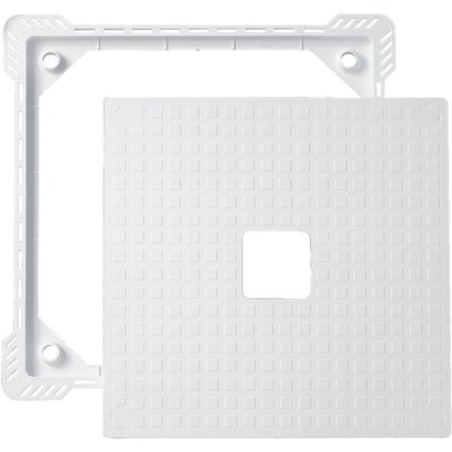 ACS400 TRAPPE DE VISITE EN PVC BLANC