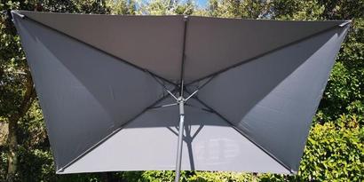 Parasol Droit TILT 3 x 2M - Gris Ardoise