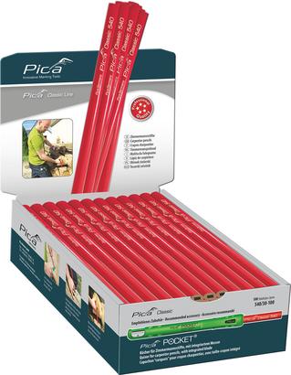 Crayon charpentier 30cm - Pica