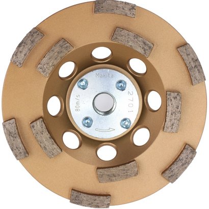 Plateau de ponçage diamant à faibles vibrations travaux généraux pour meuleuses Diam.125 mm