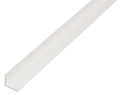 CORNIERE EGALE PVC BLANC 25 X 25 X 1.5 PAR 2.6 ML