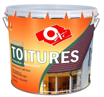 Peinture glycéro toitures satiné bleu nuit 10 L