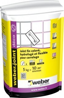 MORTIER JOINT LSN WEBER.JOINT DECO ARDOISE 5KG