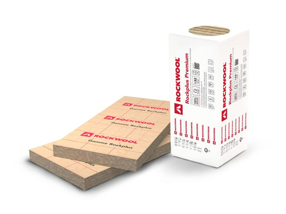 Panneau isolant en laine de roche Rockplus Premium kraft L 1350 x l 600 x ép 200 (mm) R=6,25