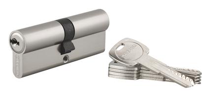 Cylindre trafic 6 40MM x 40MM nickel 5 clés - Thirard