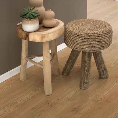 SOL STRATIFIE CLASSIC 8MM CLASSE 32 1292 X 193MM 4 chanfreins EPL144 Ch?ne Olchon miel