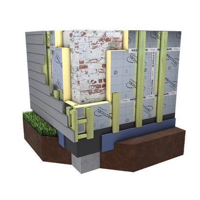 Panneau d'isolation Powerwall Ep. 100 mm L. 1.2 m x l. 0.6 m R 4.15