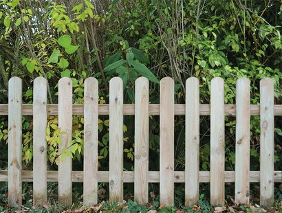 Clôture Droite en Pin - L.1,80m Ht 80cm ép.32mm