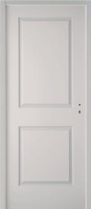 Bloc-porte Thermique LUPIAC à recouvrement - Postformée Isolante Climat B - Huisserie Evo+ 50 x 72MM - Serrure 3 points - poussant droit - 204 x 83CM