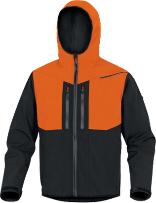 Veste HORTEN2 - Stretch - Gris/Orange - T.M