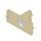 Sabot sécable pour l'extérieur ZPRO DJH-Z137/46 - 46 x 137 x 60 x 28MM ép.2MM