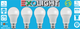 Ampoule LED Opale 9W 806L 5 unités - Prodeal
