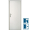 BLOC PORTE EI30 ACOUSTIQUE 30 DB PREPEINTE NON STABLE 2040 X 730 DROITE POUSSANT CHANT DROIT HUISSERIE 66 X 55