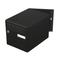 Boîte aux lettres Renz Préface 2 portes noir, 285x285x400 mm