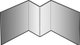 Profil Coin Intérieur pour bardage CEDRAL CLICK 3m - C01 Blanc 