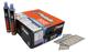 Pack 2500 clous 2.8X75 crantés galvanisés IM90i/Ci
