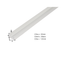 CORNIERE ALU PLASTIFIE BLANC 20 X 20 X 1.5 - 2.6 M