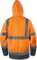 Parka TRACK - Haute visibilité - Ripstop - Orange Fluo/Gris - T.3XL
