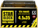 Vis STARBLOCK TX Tête fraisée Acier zingué blanc 4,5x35 Etui de 100
