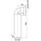 Pipe rigide longue coudee male d100mm - Wirquin