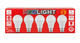 Ampoule Led SMD - Standard finition Opale - B22 9W 806Lm 3000K - Par 5 unités