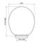 Abattant wc everest thermodur - Wirquin